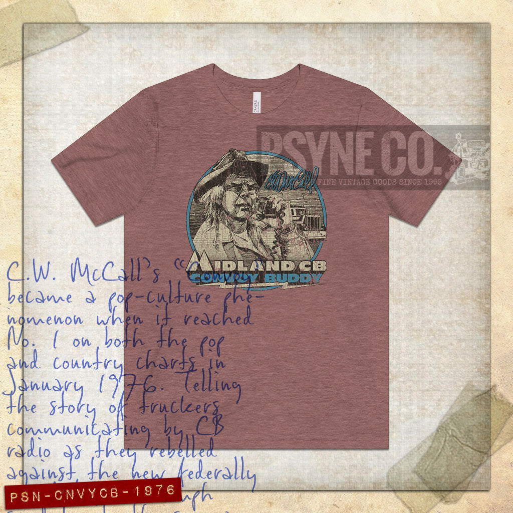 Convoy Buddy CB Radio 1976 Vintage Men's T-Shirt