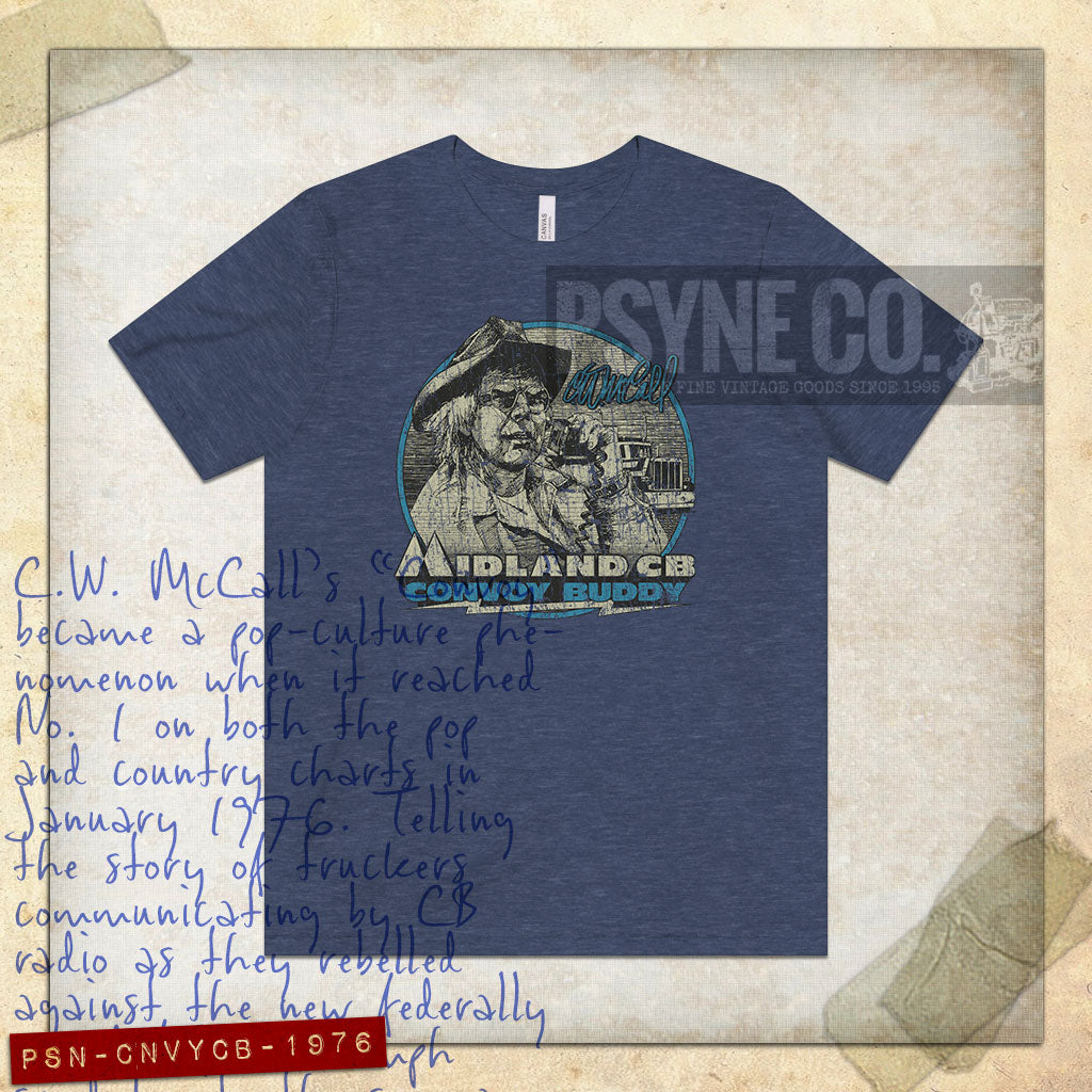 Convoy Buddy CB Radio 1976 Vintage Men's T-Shirt