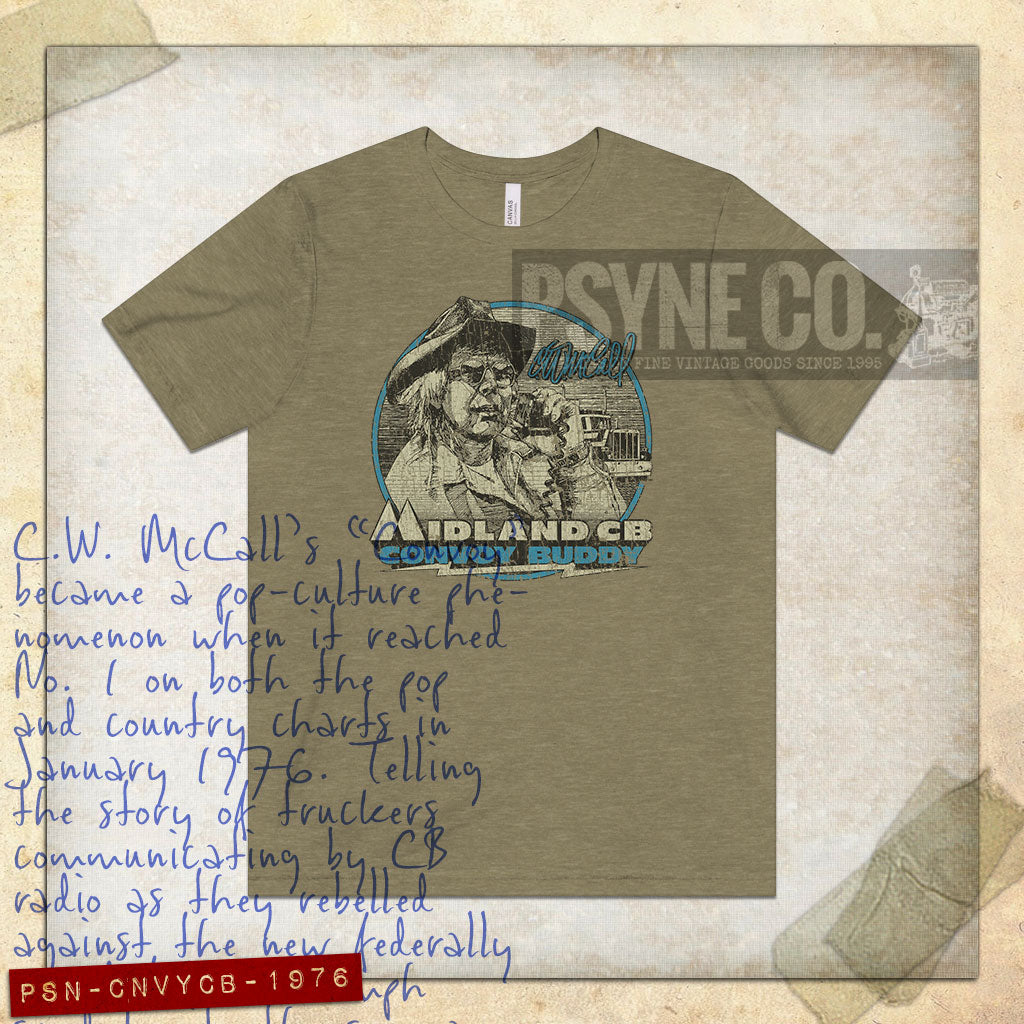 Convoy Buddy CB Radio 1976 Vintage Men's T-Shirt