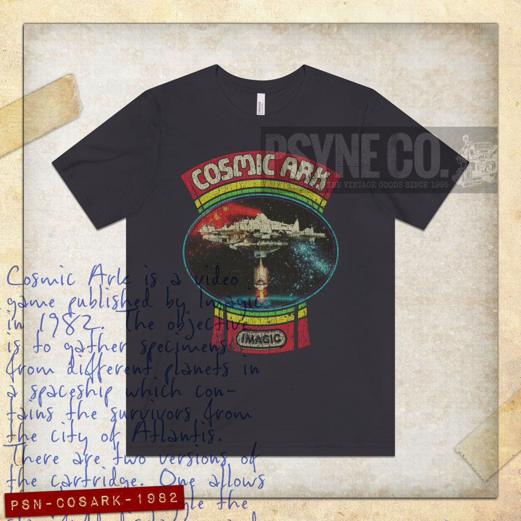 Cosmic Ark 1982 Vintage Men's T-Shirt