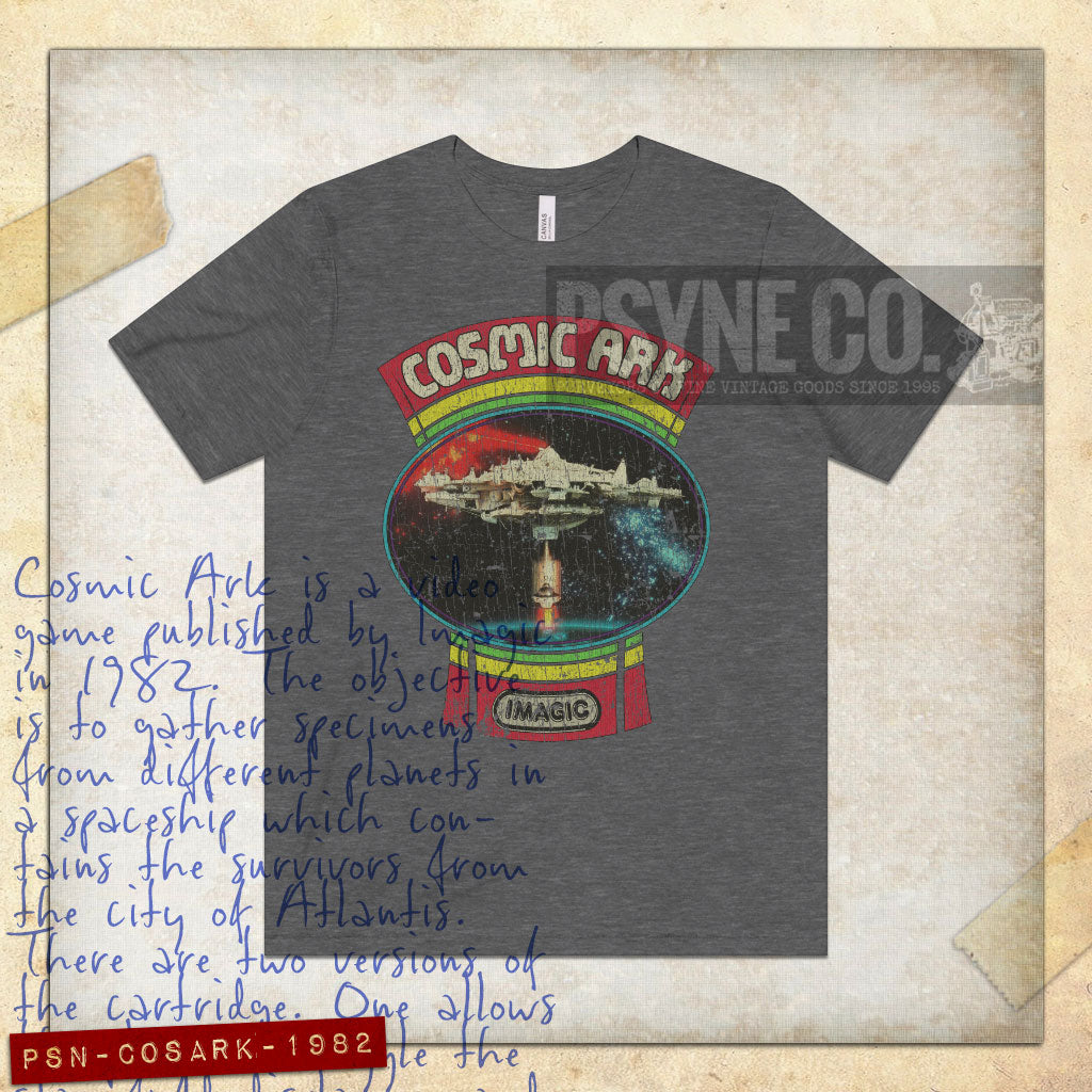 Cosmic Ark 1982 Vintage Men's T-Shirt