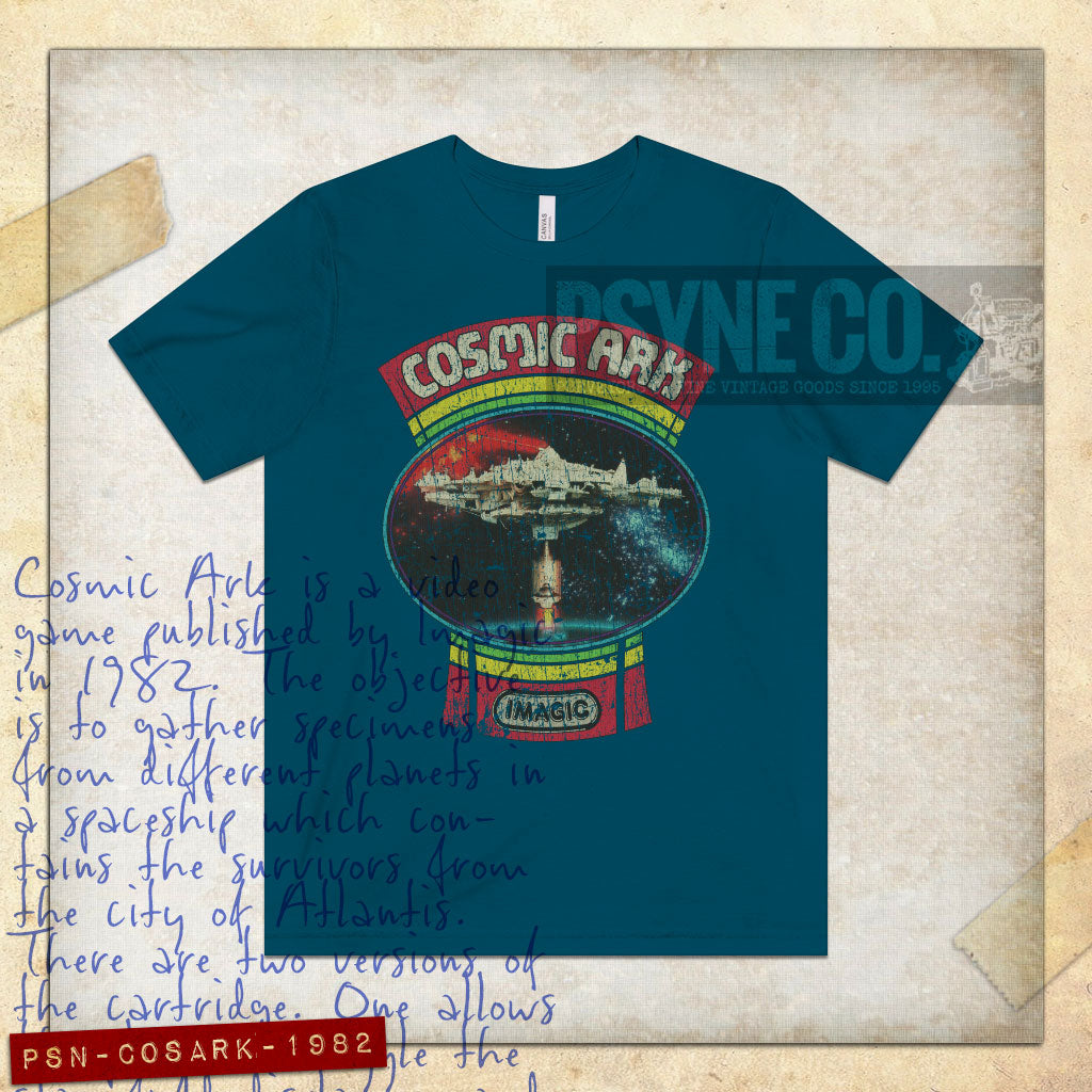 Cosmic Ark 1982 Vintage Men's T-Shirt