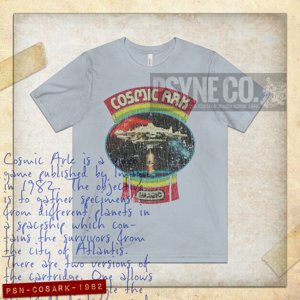 Cosmic Ark 1982 Vintage Men's T-Shirt
