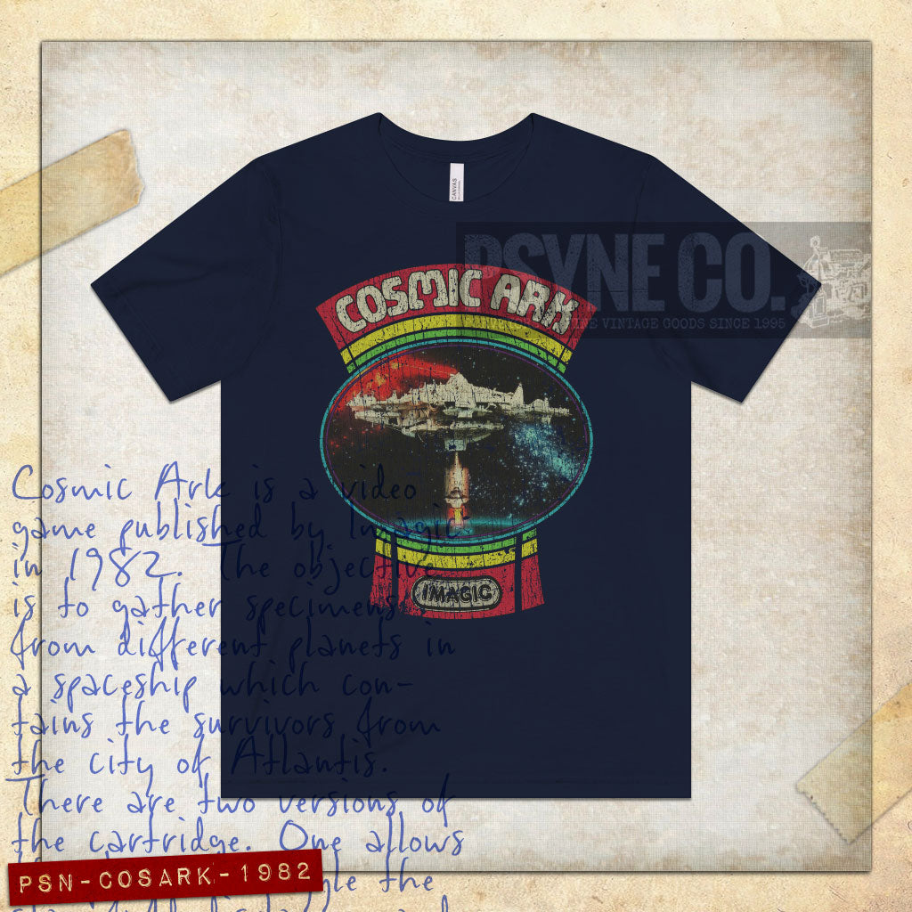 Cosmic Ark 1982 Vintage Men's T-Shirt