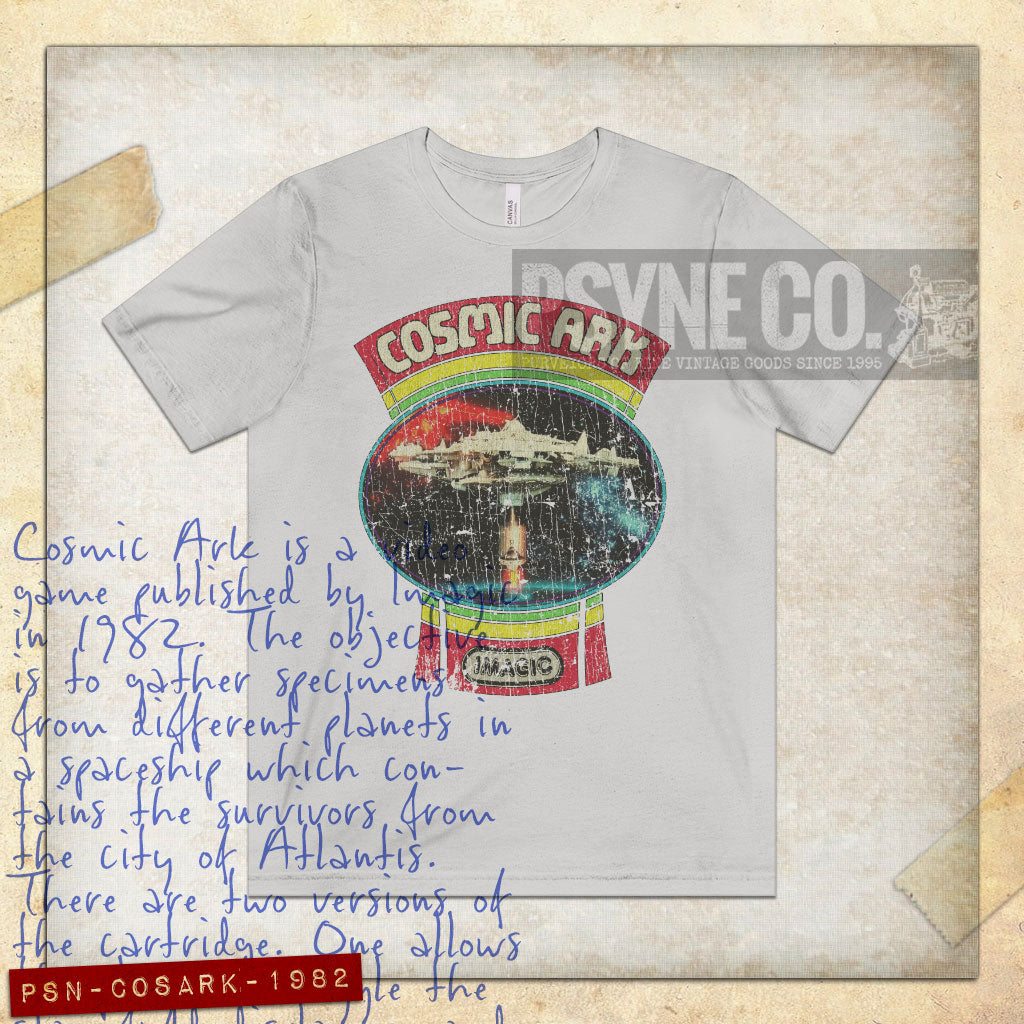 Cosmic Ark 1982 Vintage Men's T-Shirt