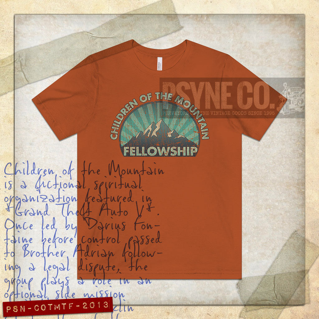 Children of the Mountain Fellowship 2013 Vintage Men’s T-Shirt