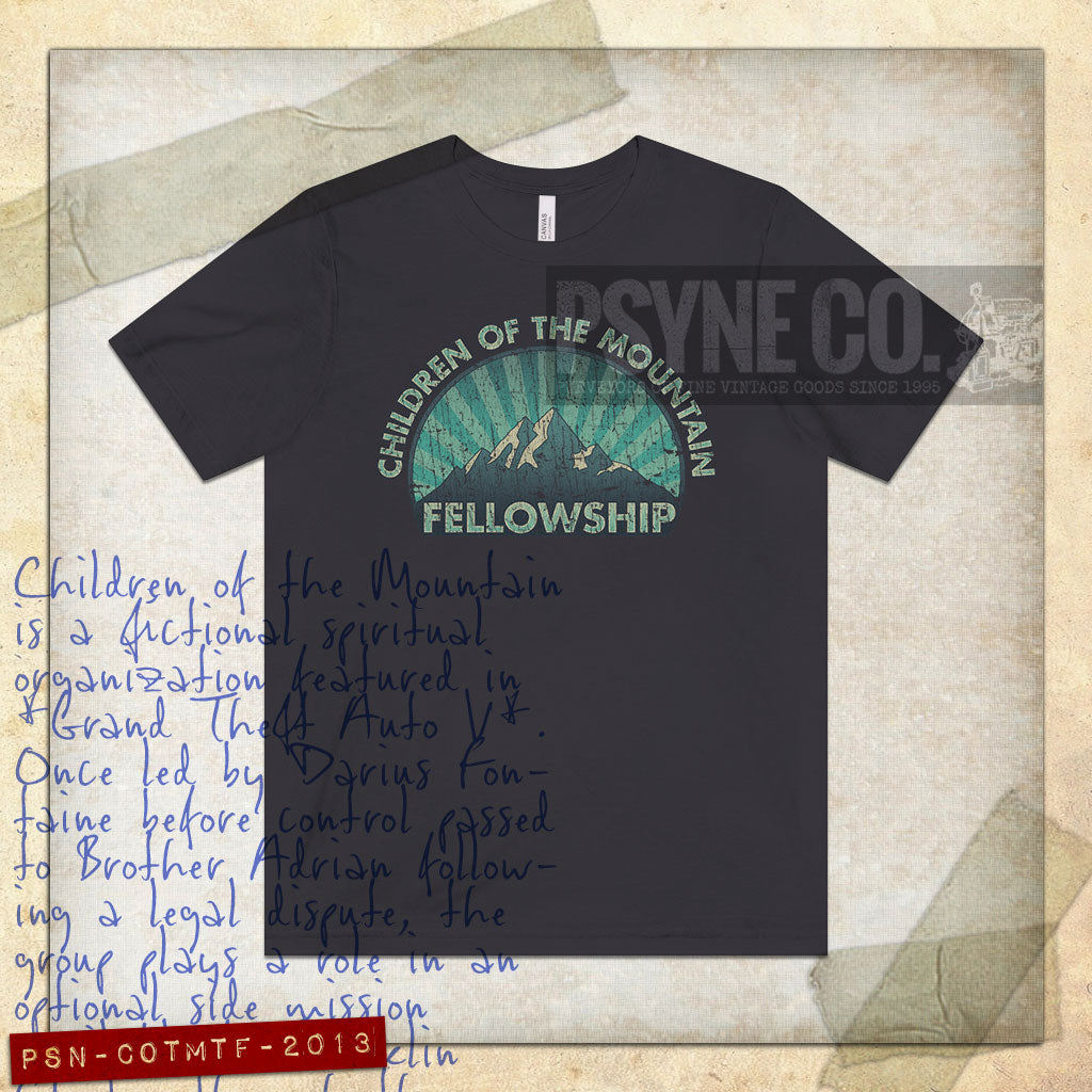 Children of the Mountain Fellowship 2013 Vintage Men’s T-Shirt