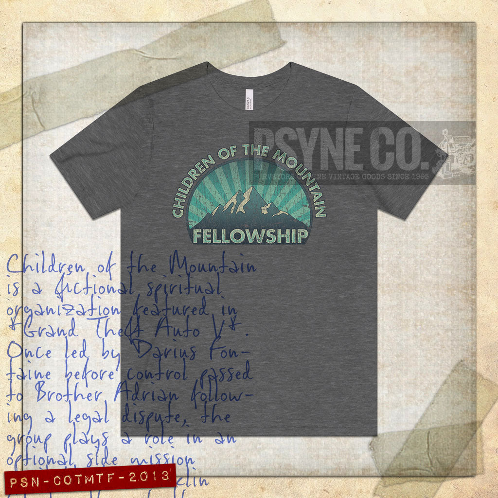 Children of the Mountain Fellowship 2013 Vintage Men’s T-Shirt