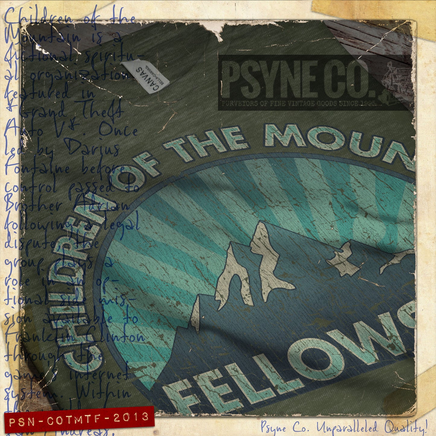 Children of the Mountain Fellowship 2013 Vintage Men’s T-Shirt