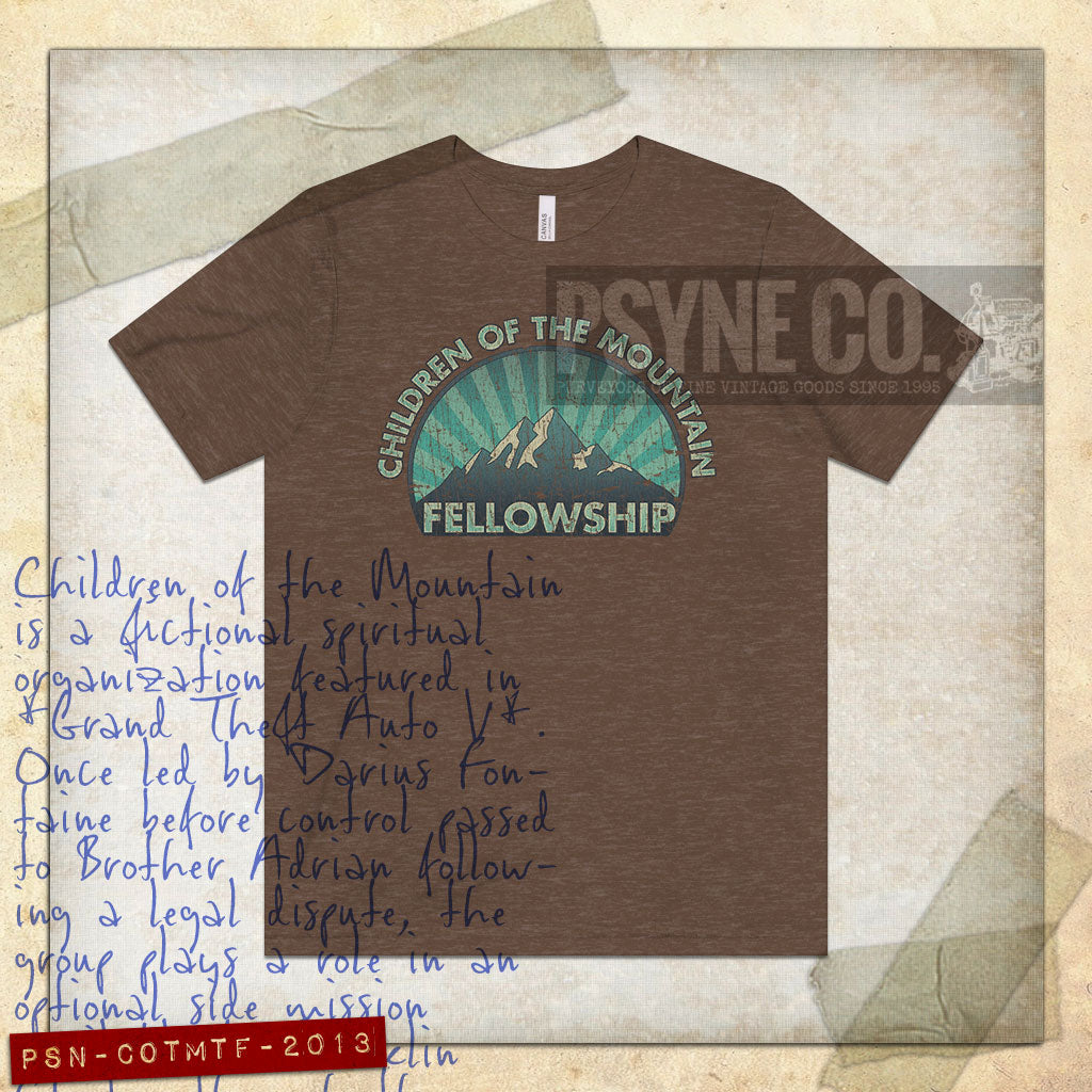 Children of the Mountain Fellowship 2013 Vintage Men’s T-Shirt