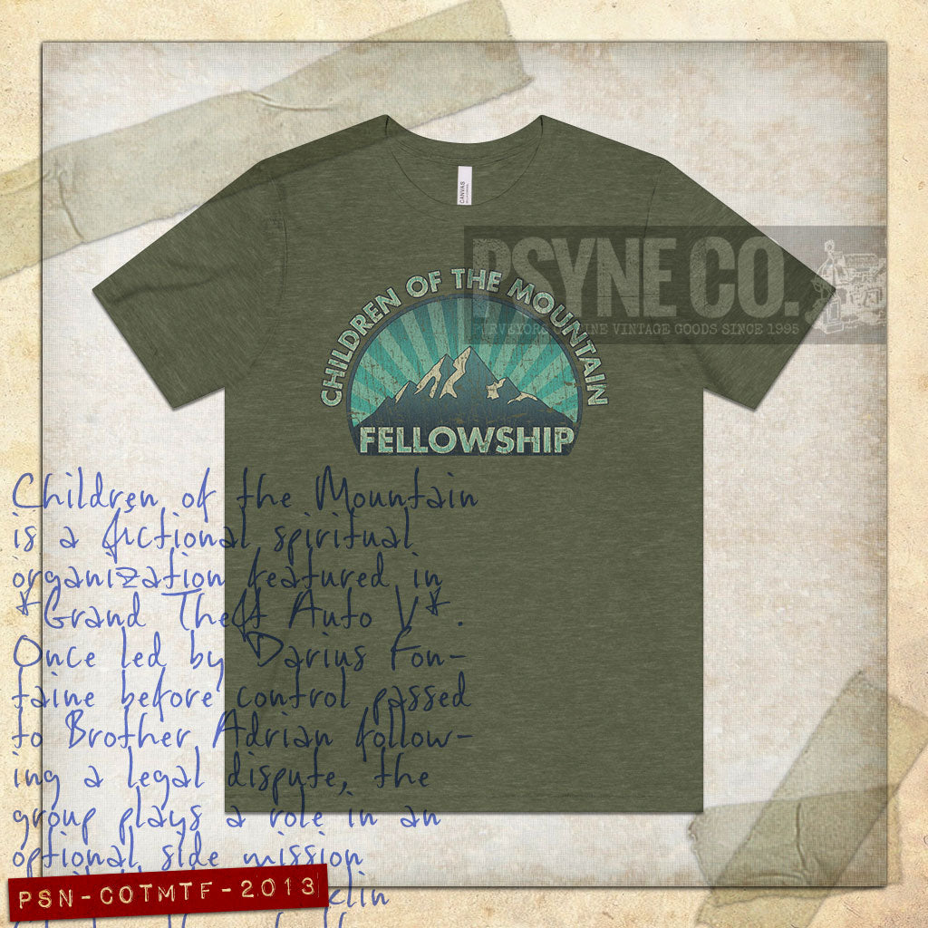 Children of the Mountain Fellowship 2013 Vintage Men’s T-Shirt