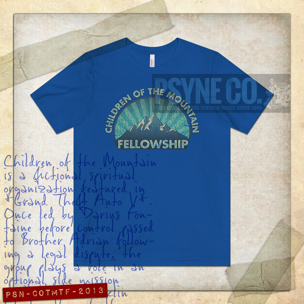 Children of the Mountain Fellowship 2013 Vintage Men’s T-Shirt