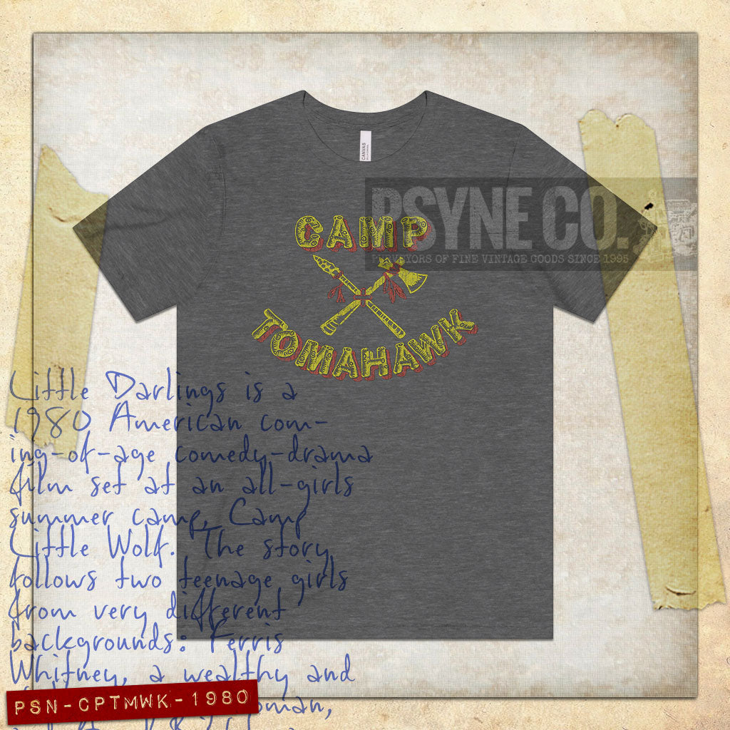 Camp Tomahawk 1980 Vintage Men's T-Shirt