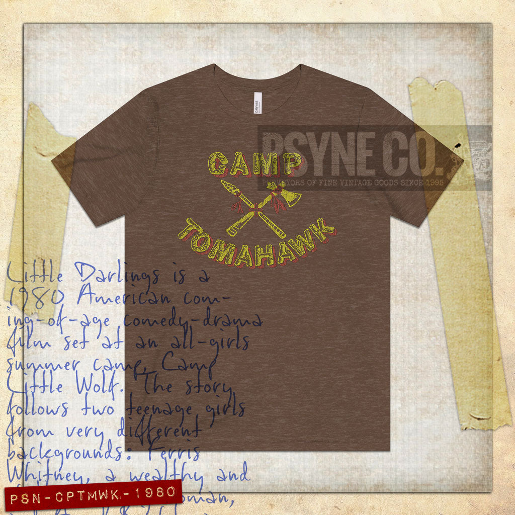 Camp Tomahawk 1980 Vintage Men's T-Shirt