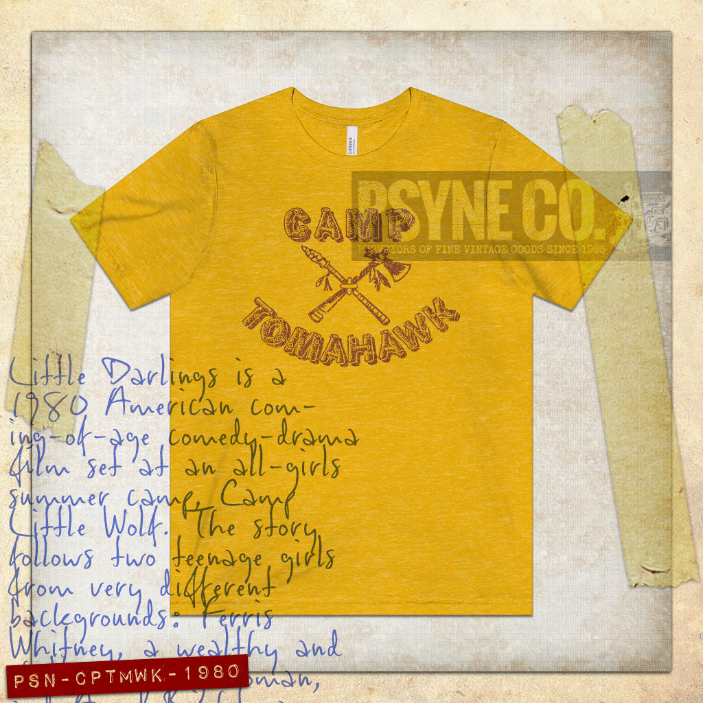 Camp Tomahawk 1980 Vintage Men's T-Shirt