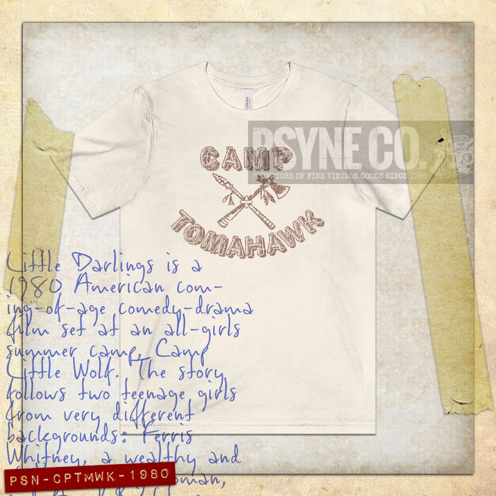 Camp Tomahawk 1980 Vintage Men's T-Shirt