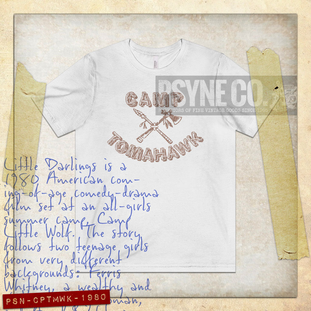 Camp Tomahawk 1980 Vintage Men's T-Shirt