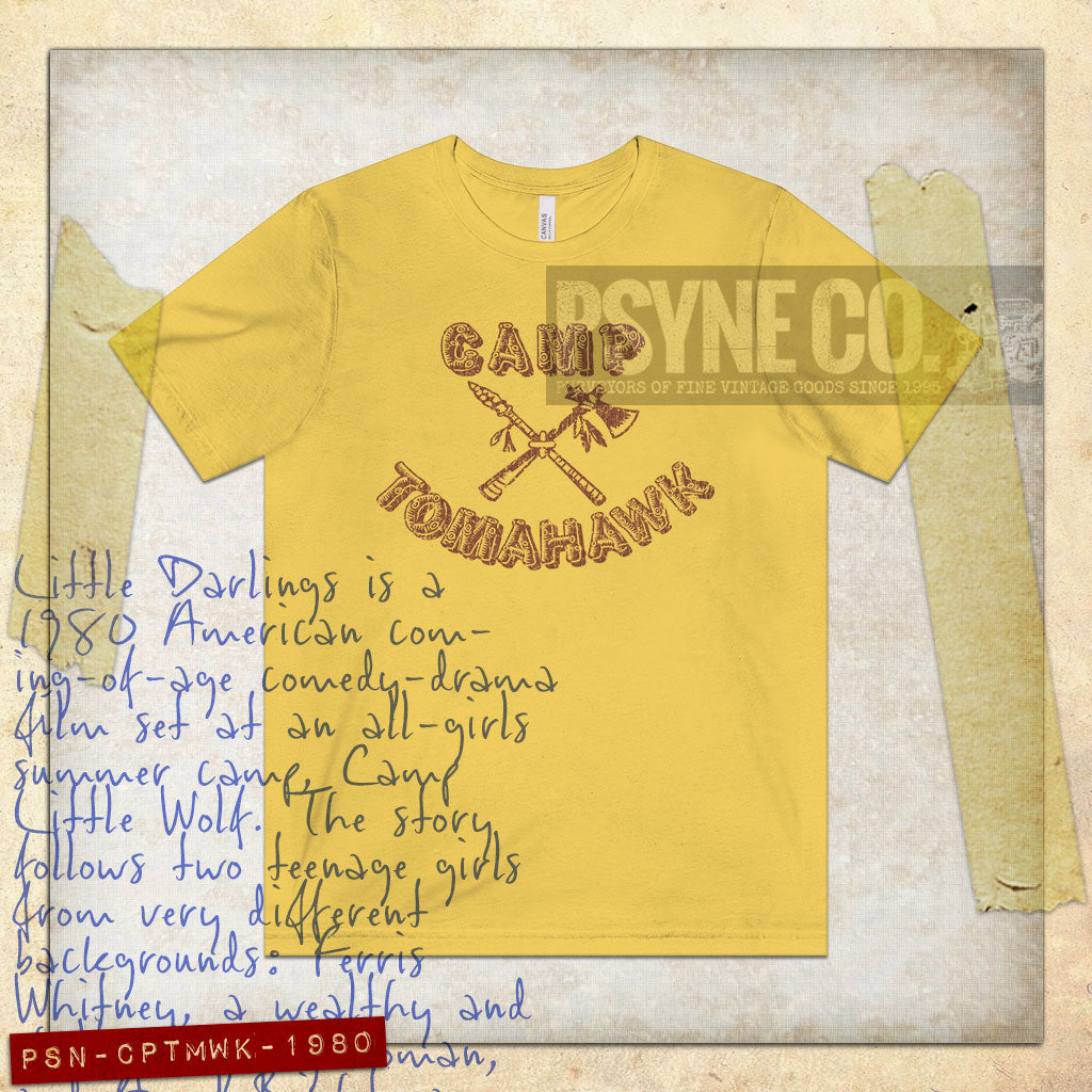 Camp Tomahawk 1980 Vintage Men's T-Shirt