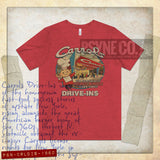 Carrols Drive-Ins 1960 Vintage Men's T-Shirt