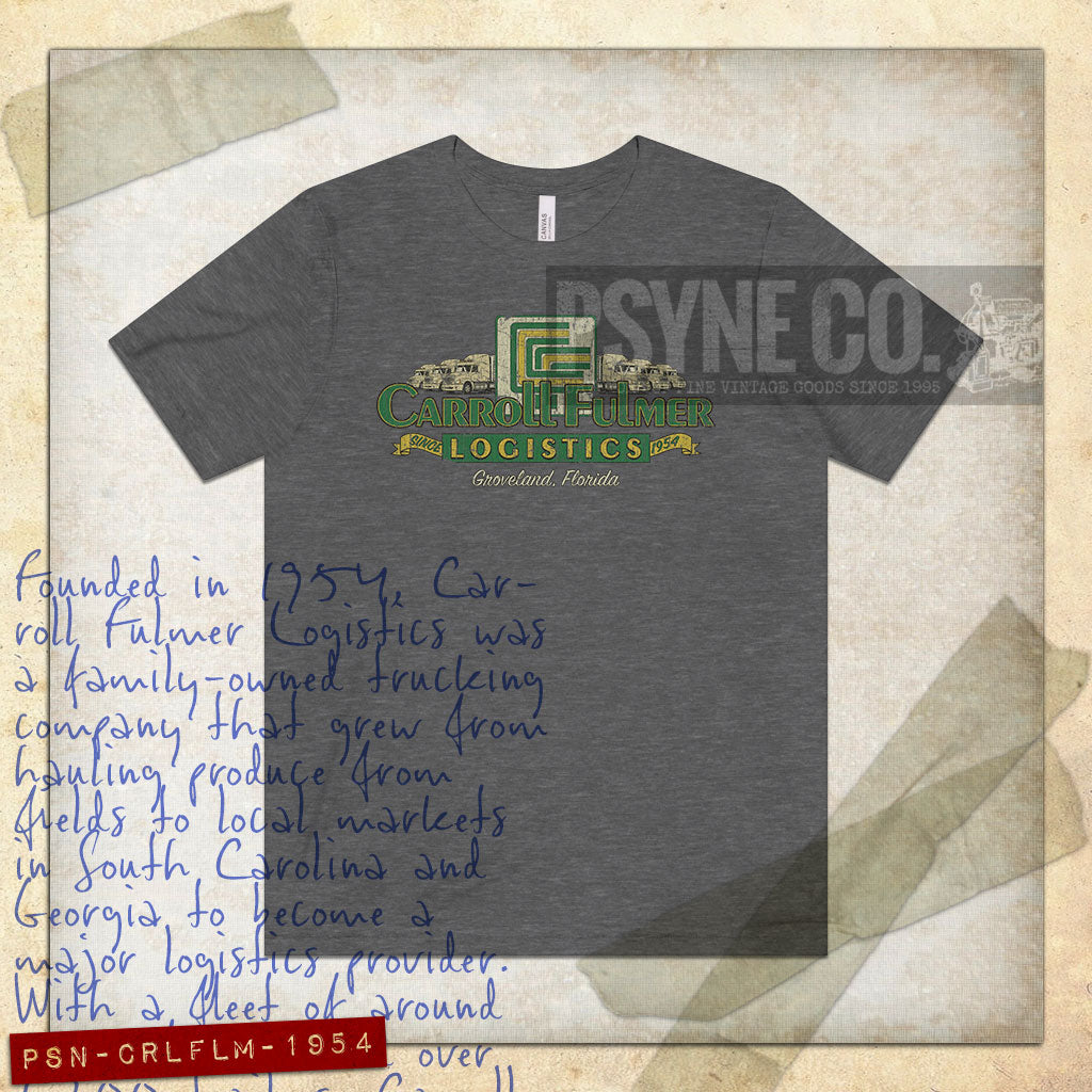 Carroll Fulmer Logistics 1954 Vintage Men's T-Shirt