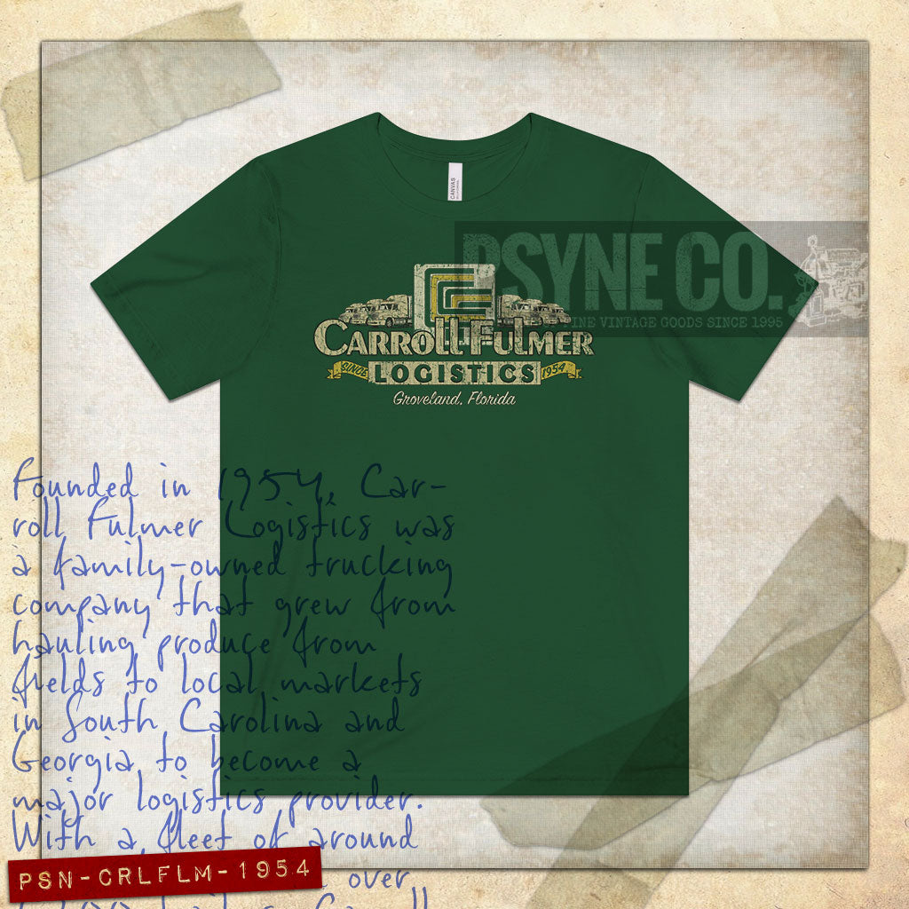 Carroll Fulmer Logistics 1954 Vintage Men's T-Shirt