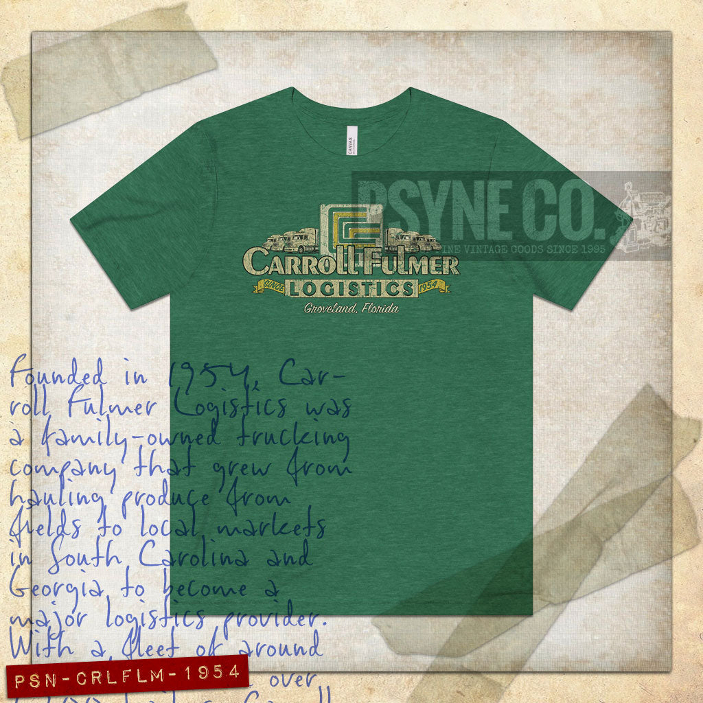 Carroll Fulmer Logistics 1954 Vintage Men's T-Shirt