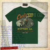 Carl's Speed Shop Whittier 1969 F/B Vintage Men's T-Shirt