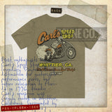 Carl's Speed Shop Whittier 1969 F/B Vintage Men's T-Shirt
