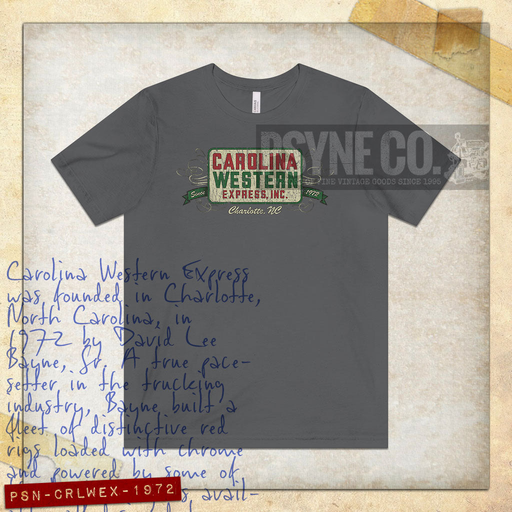 Carolina Western Express 1972 Vintage Men's T-Shirt