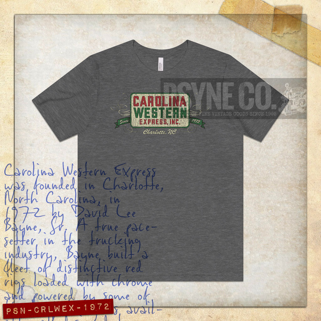 Carolina Western Express 1972 Vintage Men's T-Shirt