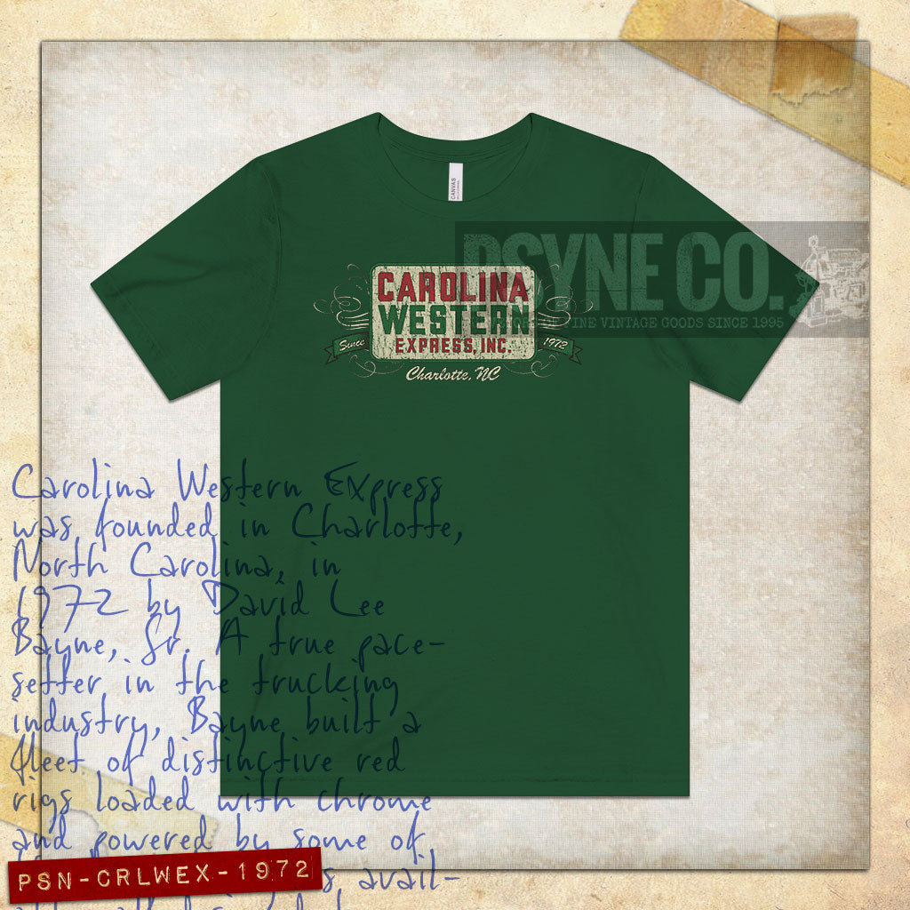 Carolina Western Express 1972 Vintage Men's T-Shirt