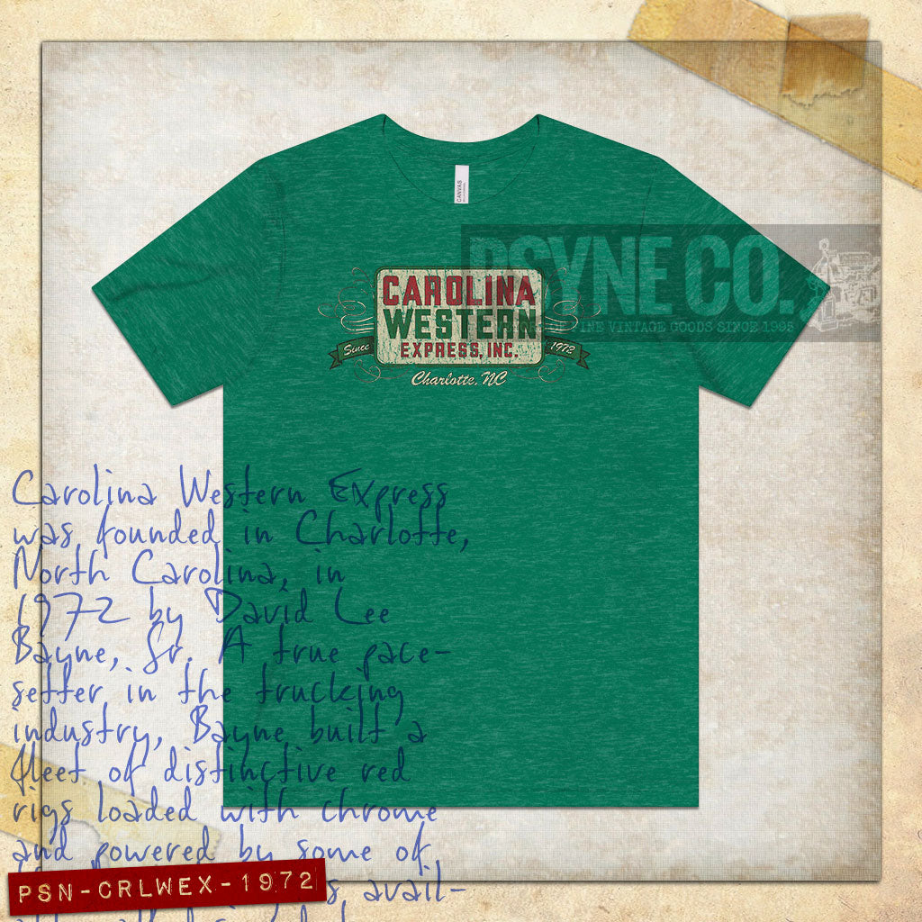 Carolina Western Express 1972 Vintage Men's T-Shirt