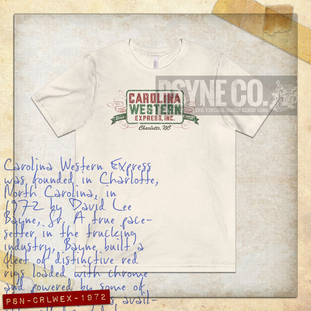 Carolina Western Express 1972 Vintage Men's T-Shirt