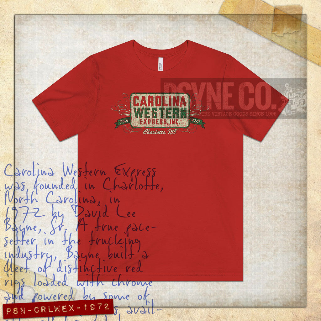 Carolina Western Express 1972 Vintage Men's T-Shirt