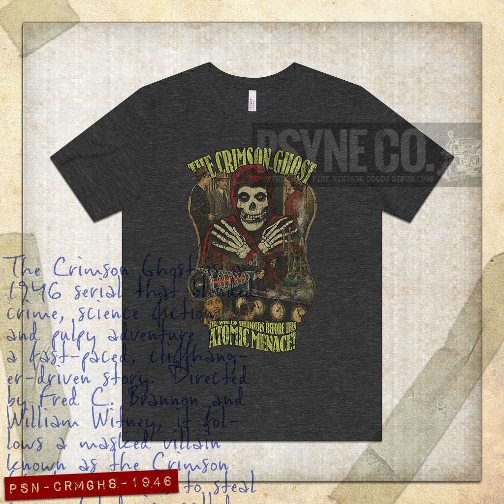The Crimson Ghost 1946 Vintage Men's T-Shirt