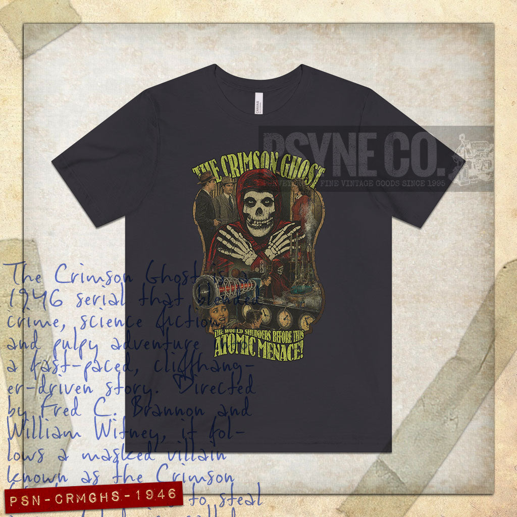 The Crimson Ghost 1946 Vintage Men's T-Shirt