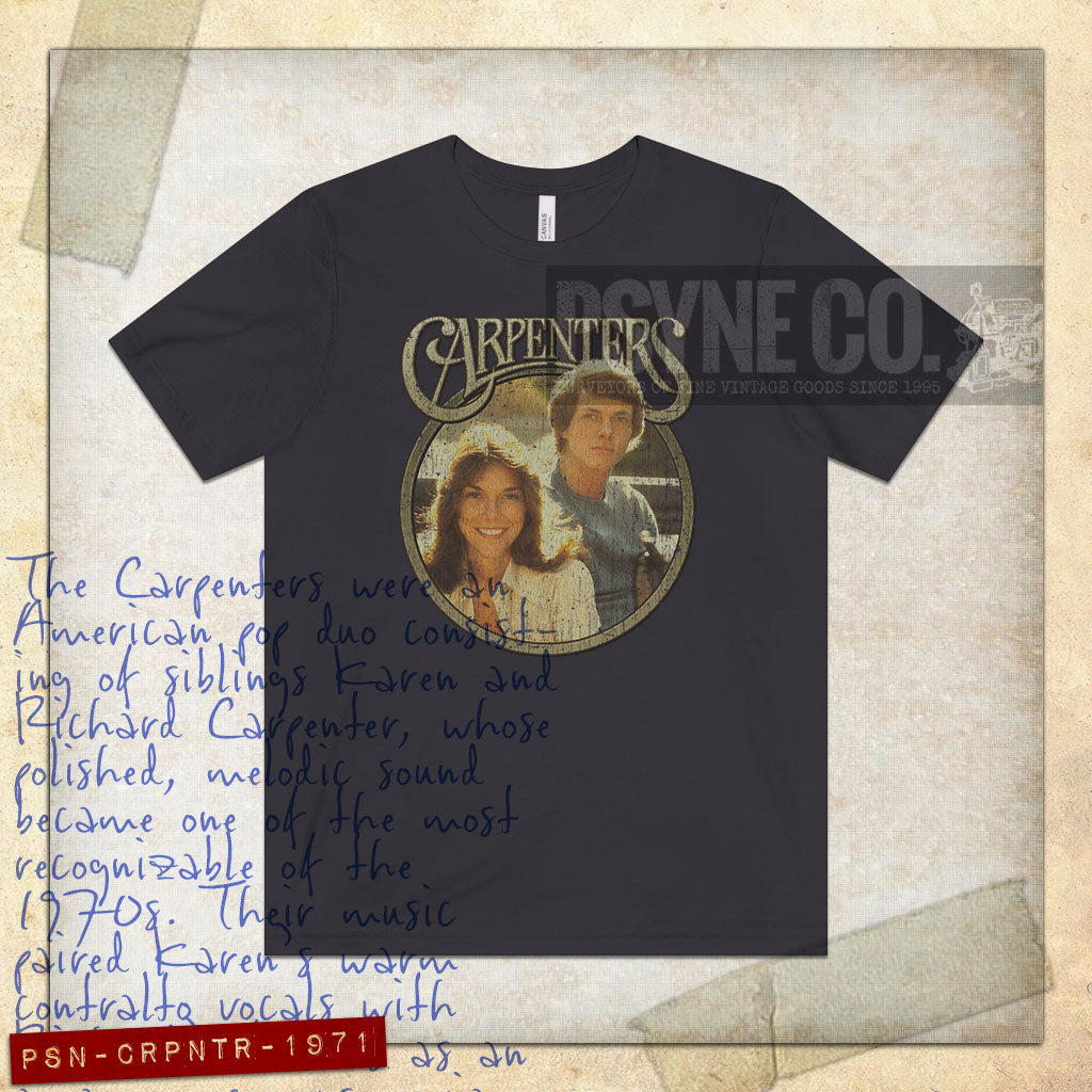 Carpenters 1971 Vintage Men's T-Shirt