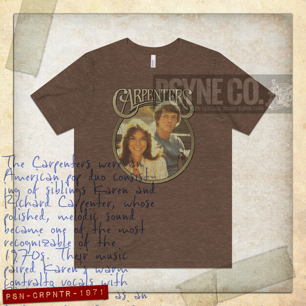 Carpenters 1971 Vintage Men's T-Shirt