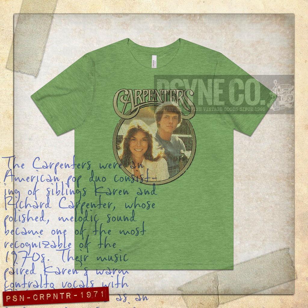 Carpenters 1971 Vintage Men's T-Shirt