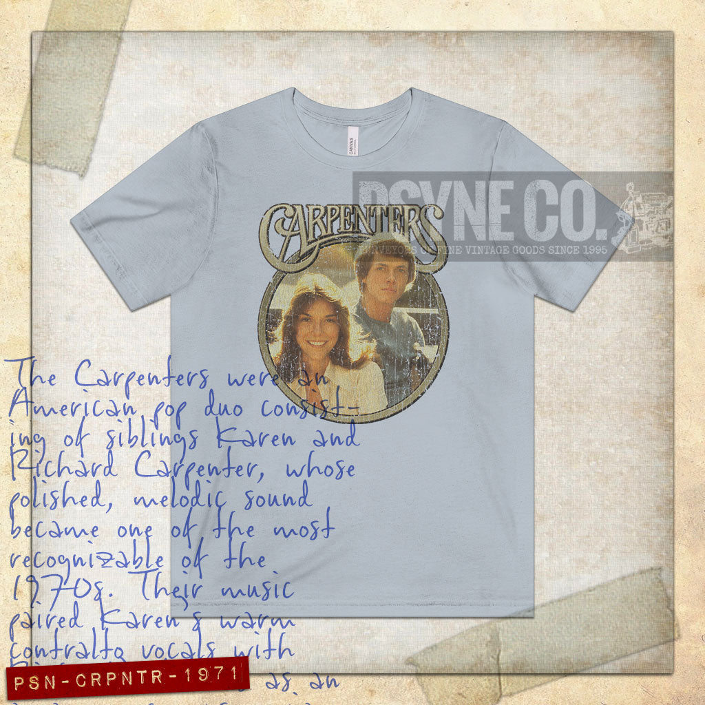 Carpenters 1971 Vintage Men's T-Shirt