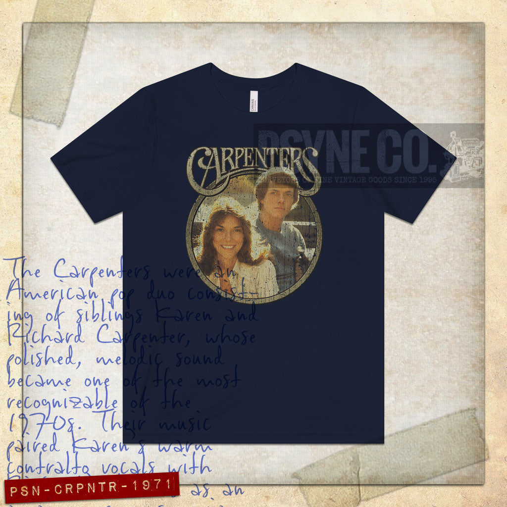 Carpenters 1971 Vintage Men's T-Shirt