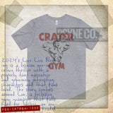 Crater Gym Staff 1989 F/B Vintage Men's T-Shirt
