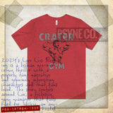 Crater Gym Staff 1989 F/B Vintage Men's T-Shirt