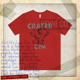 Crater Gym Staff 1989 F/B Vintage Men's T-Shirt
