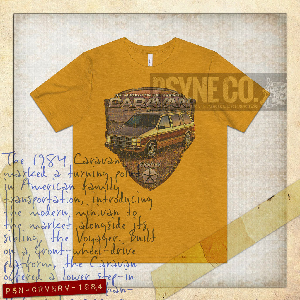 The Caravan Revolution 1984 Vintage Men's T-Shirt