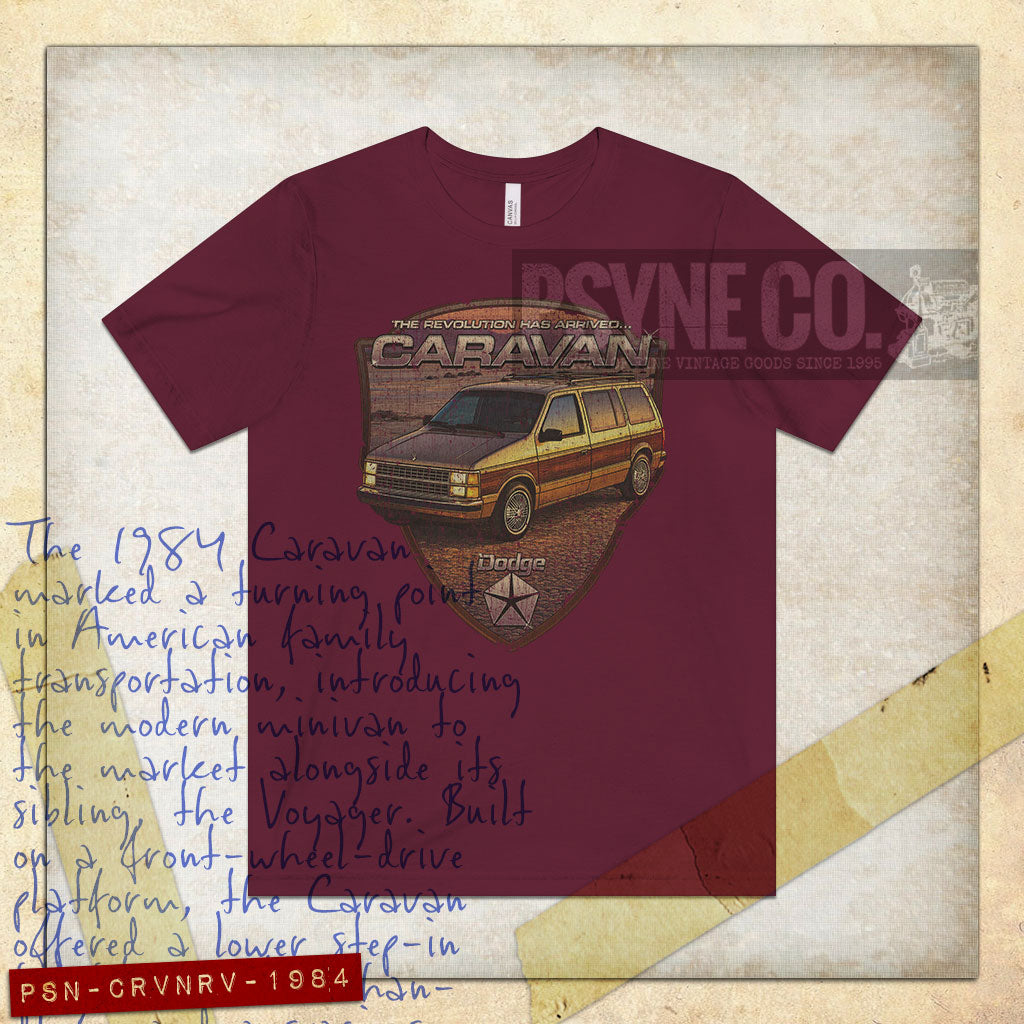 The Caravan Revolution 1984 Vintage Men's T-Shirt