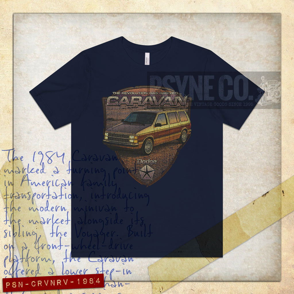 The Caravan Revolution 1984 Vintage Men's T-Shirt