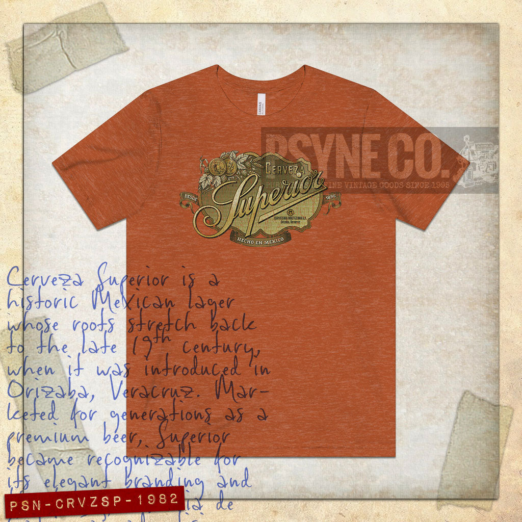 Cerveza Superior 1982 Vintage Men's T-Shirt