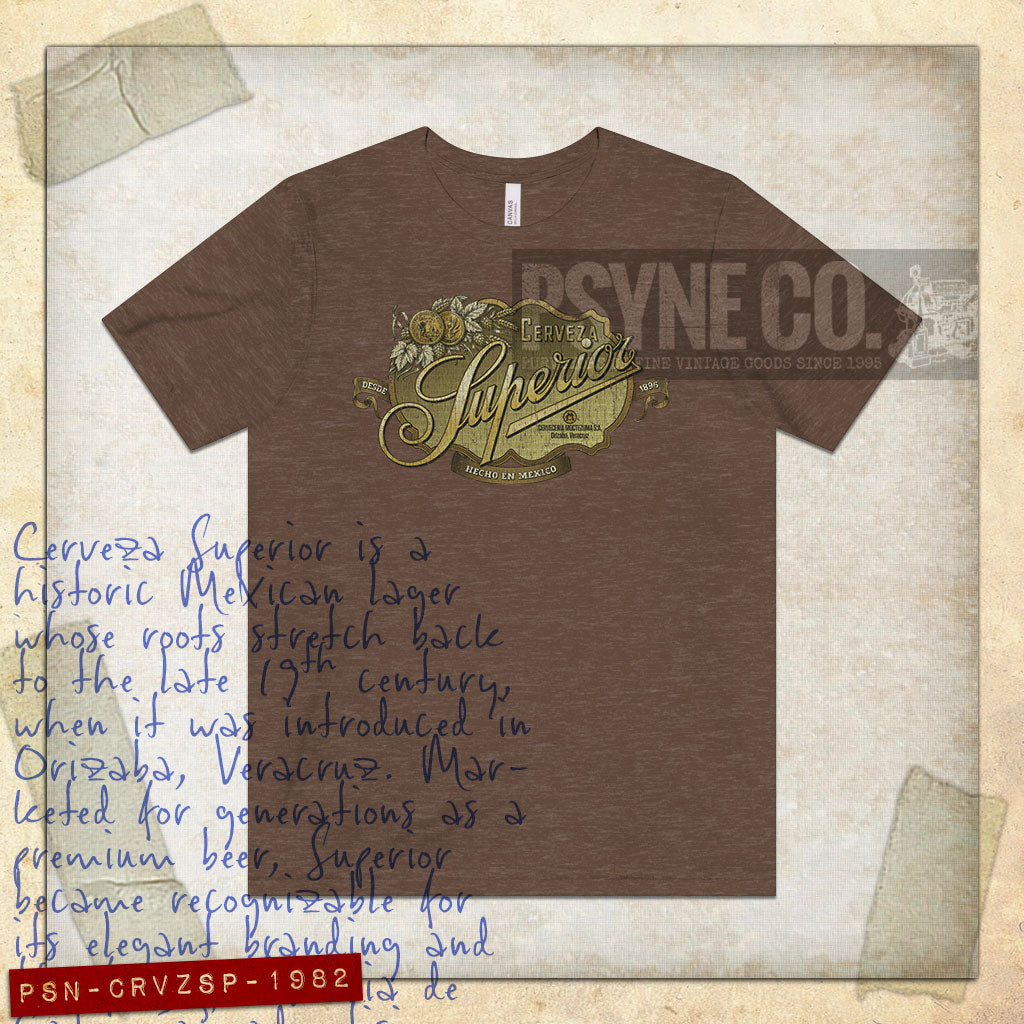 Cerveza Superior 1982 Vintage Men's T-Shirt