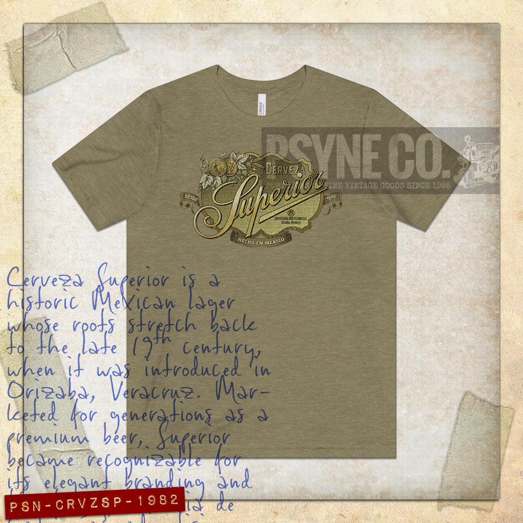 Cerveza Superior 1982 Vintage Men's T-Shirt